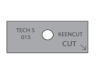 Лезвия KeenCut Tech S .015 Blades (100) (арт. CA50-030) Лезвия KeenCut Tech S .015 Blades (100) (арт. CA50-030)