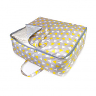 КОФР с ручками ГЕЛЕОС Бэг-04 (M), желтый треугольник (арт. БЭГ-04М)