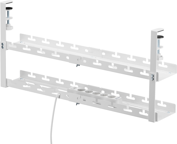 Кабель-канал Cactus 72.8x13.5x34.2см, белый (арт. CS-CM-700-2WT)