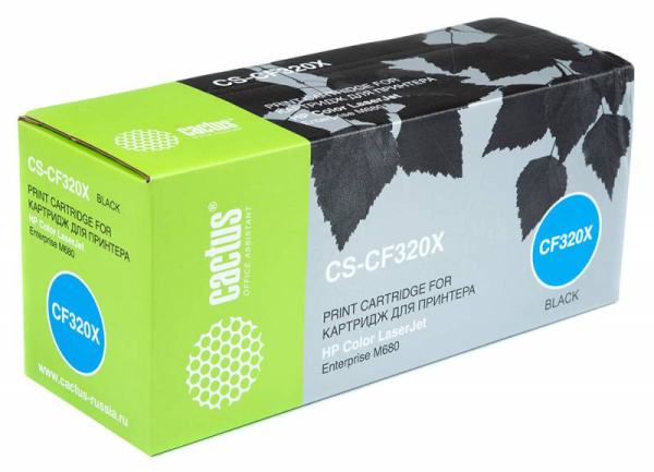 Картридж Cactus Тонер Картридж CS-CF320X черный для HP (21000стр.) (арт. CS-CF320X)