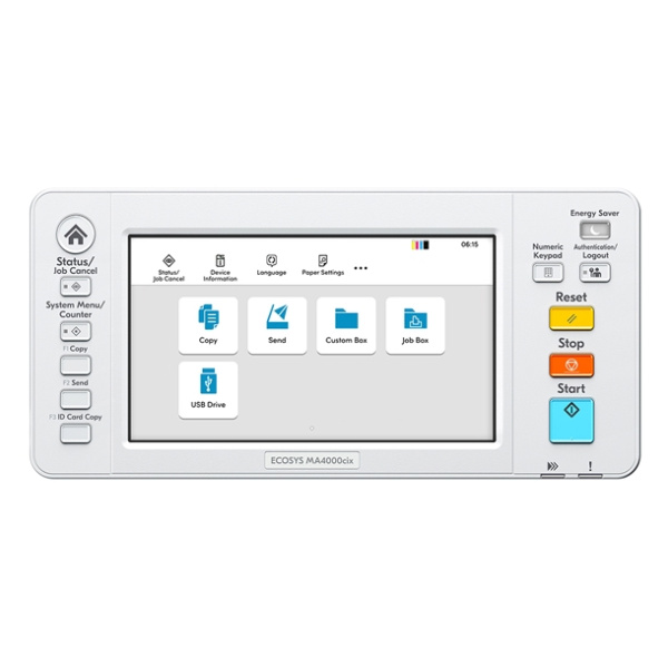 МФУ лазерное цветное Kyocera ECOSYS MA4000cix. Печать / Скан. / Копир., A4, 40 стр./мин. (арт. 1102Z43NL0)