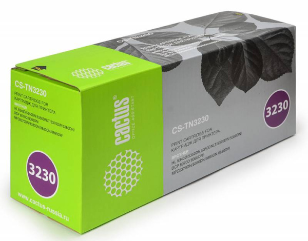 Картридж Cactus черный (3000стр.) для Brother (арт. CS-TN3230)