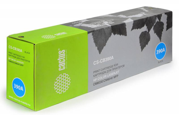 Картридж Cactus Тонер Картридж CS-CB390A черный для HP (19500стр.) (арт. CS-CB390A)