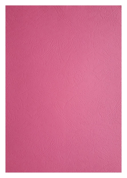 Картонные обложки для брошюровки Реалист кожа, А3, фуксия (100 шт.) (арт. 8669)