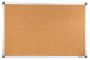 Демонстрационная доска Cactus пробковая коричневый 60x90см алюминиевая рама пробка/алюминий (арт. CS-CBD-60X90)