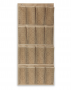 Органайзер ГЕЛЕОС подвесной, 16 карманов, «Миндаль» / Бежевый, 45х103 см (арт. МНД_02)